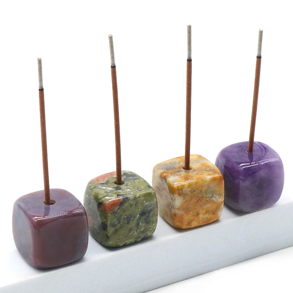 Natural Stone Incense Stick Holder