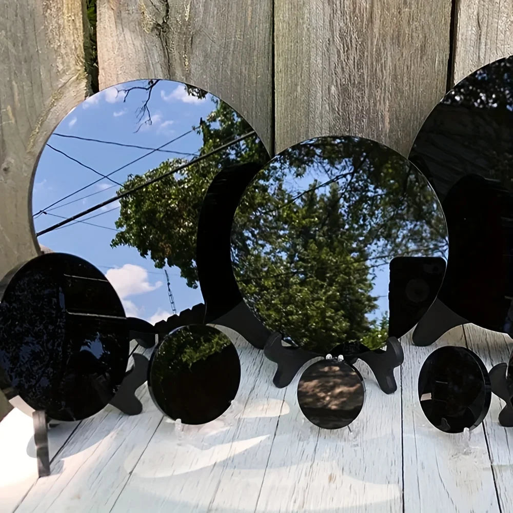 Black Obsidian Scrying Mirror