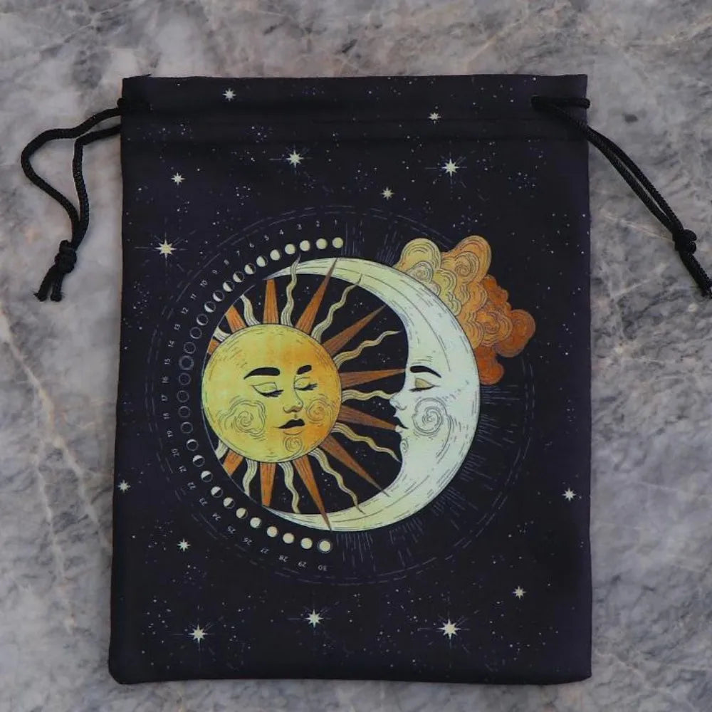 Tarot & Dice Drawstring Pouches