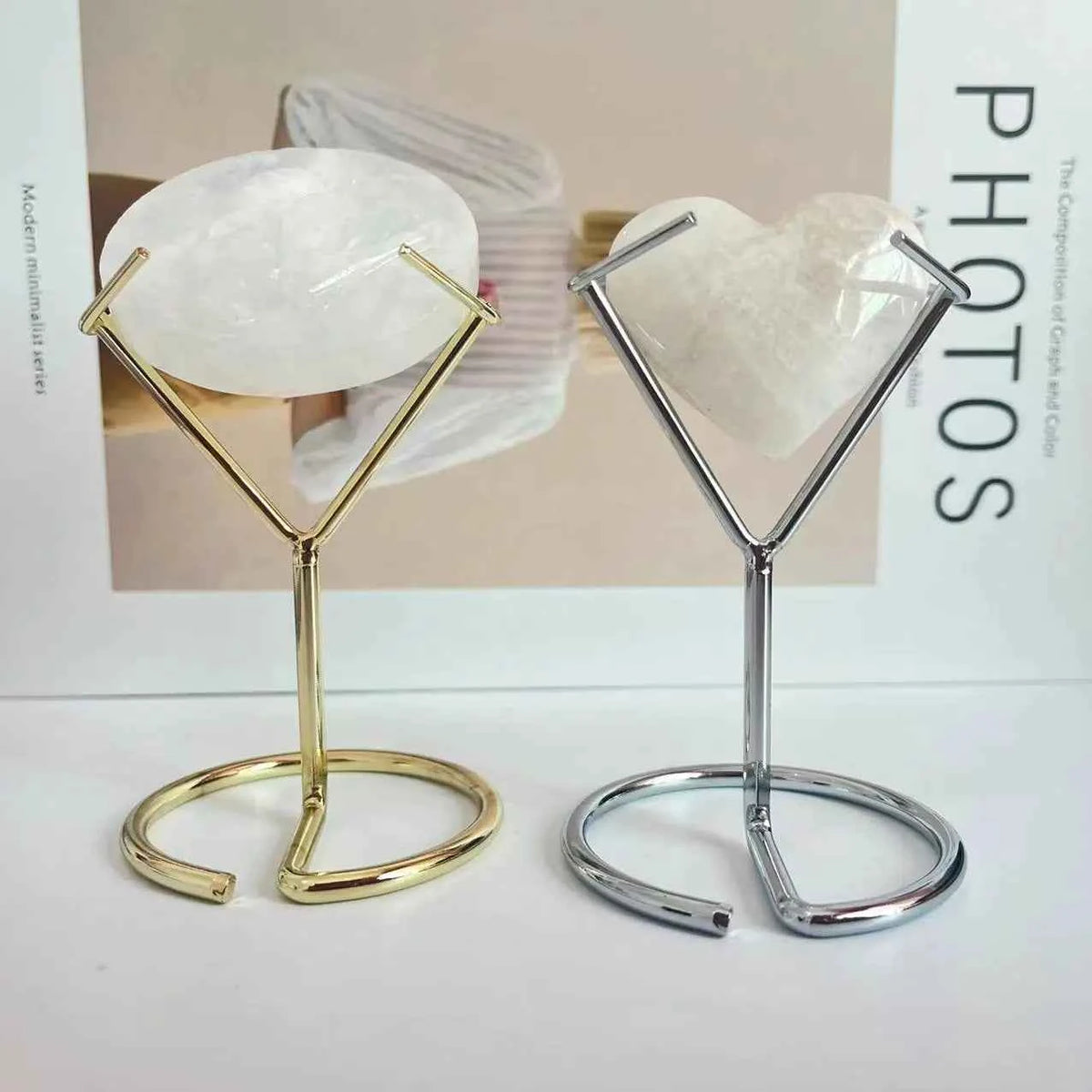 Multipurpose Metal Crystal Display Stand