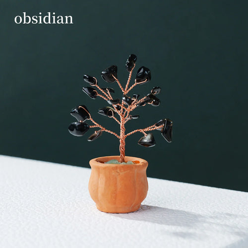 Mini Crystal Money Tree – Choose Your Stone