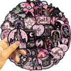 Witchy Moon Sticker Pack – 50 Pieces