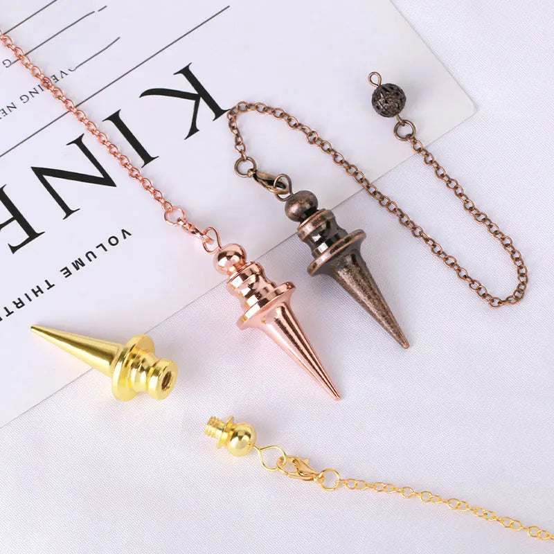 Copper Metal Pendulum for Divination & Energy Work
