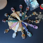 Natural Crystal Dirk Wand – Choose Your Stone - The Elemental Path