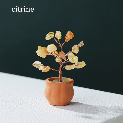 Mini Crystal Money Tree – Choose Your Stone