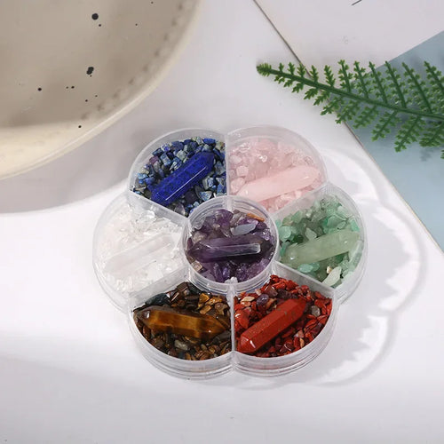 7 Chakra Crystal Meditation Stone Set