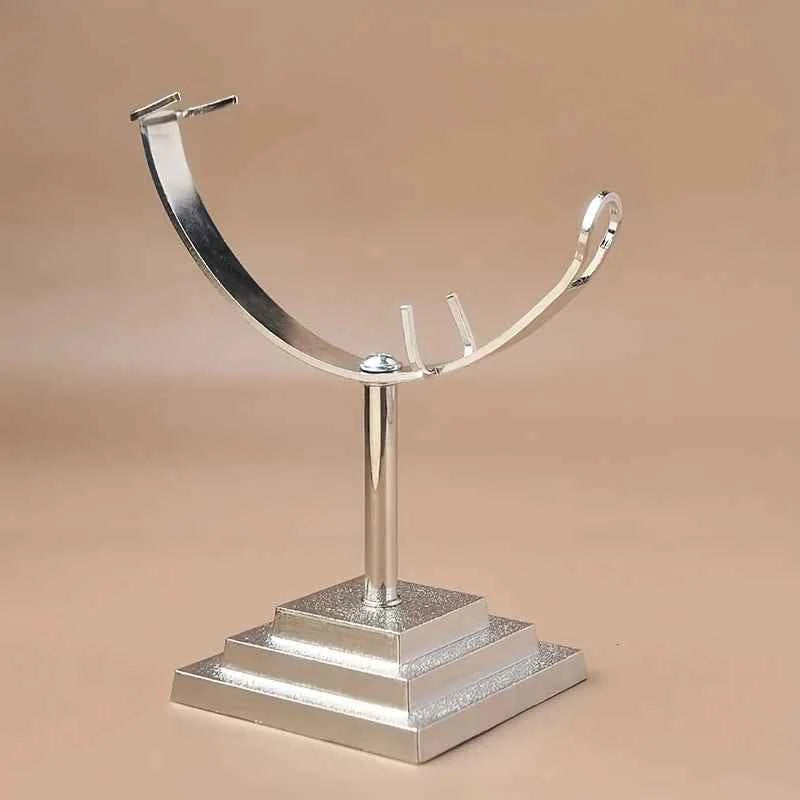 Adjustable Crystal Moon Display Stand