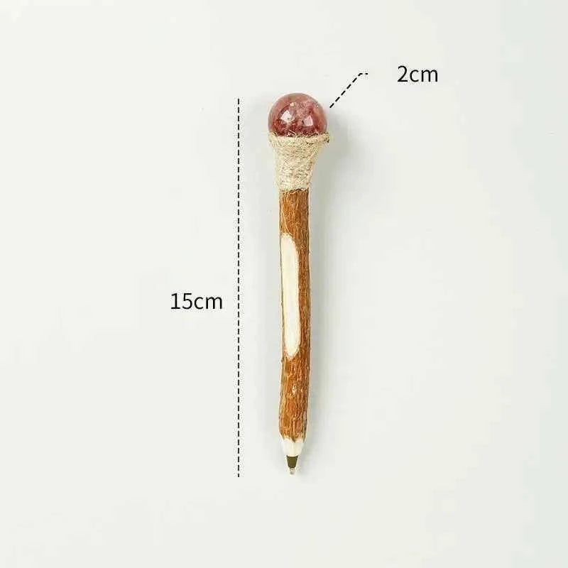 Natural Crystal Ballpoint Pen