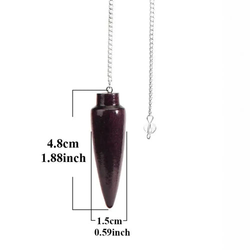 Natural Egyptian Wood Divination Pendulum