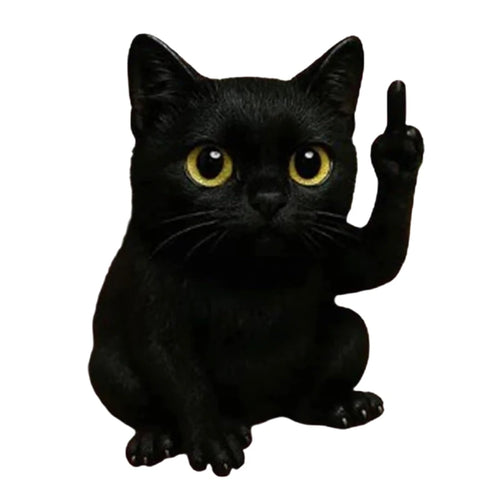 Sassy Middle Finger Animal Figurine