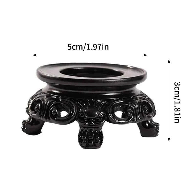 Branch Wood Crystal Ball Display Stand