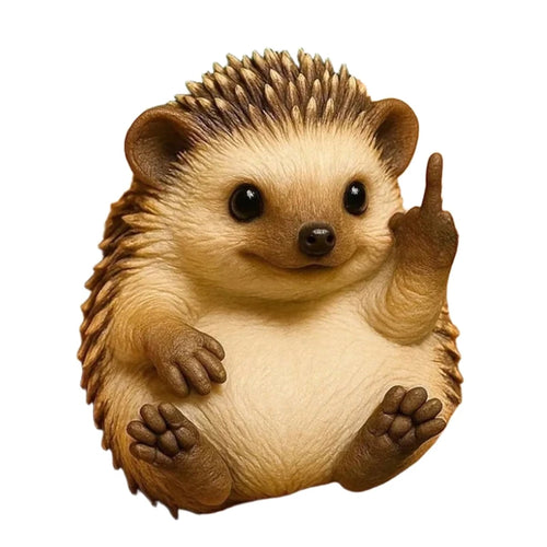 Sassy Middle Finger Animal Figurine