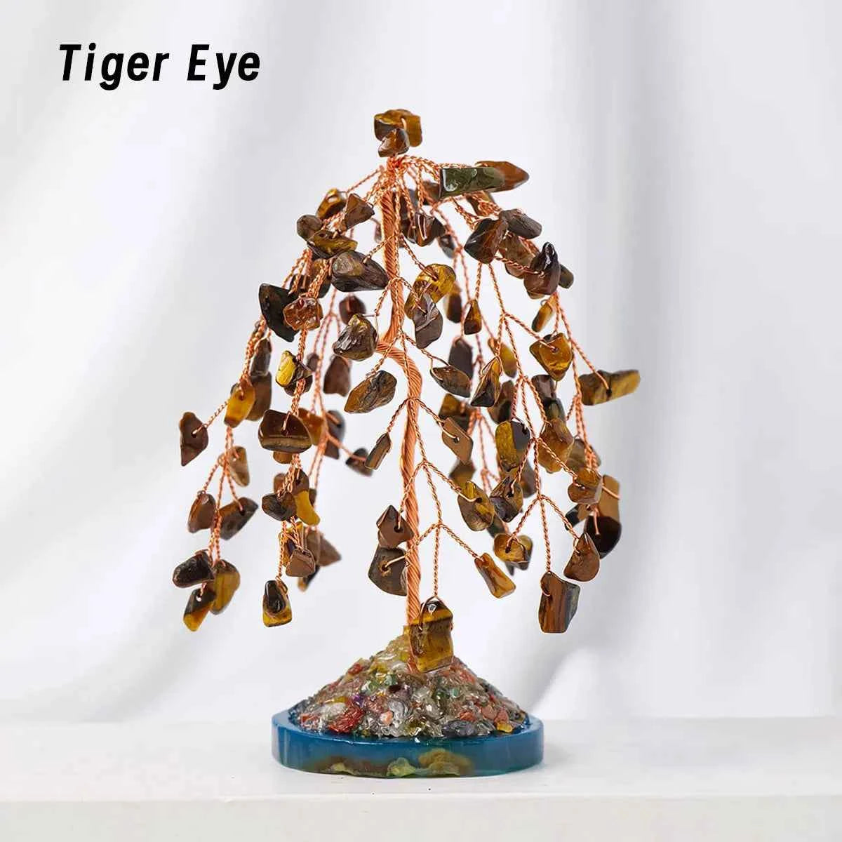 Weeping Willow Crystal Money Tree – Choose Your Stone