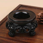 Vintage Crystal Sphere Stand