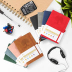 A5 Faux Leather Hardcover Journal - 192 Pages