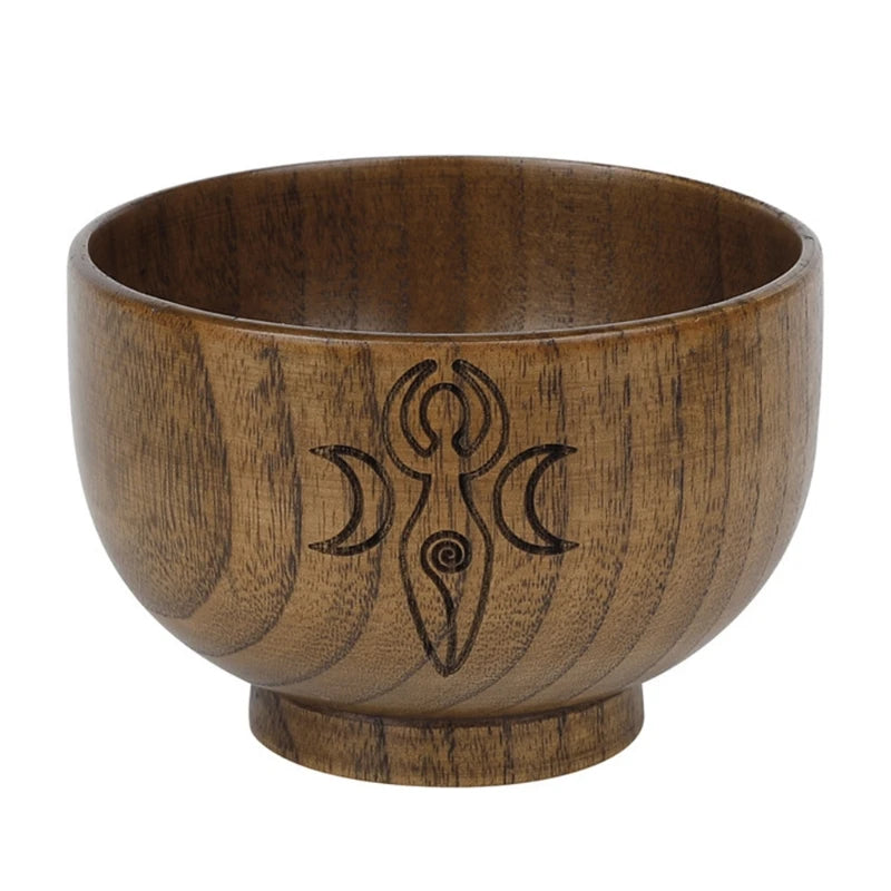 Handmade Wooden Altar Bowl – product view 5