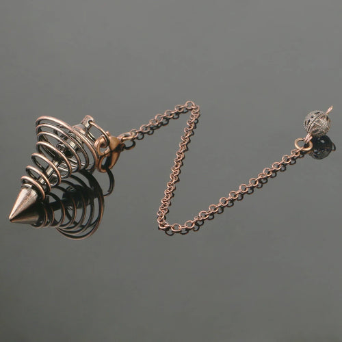 Copper Metal Pendulum for Divination & Energy Work