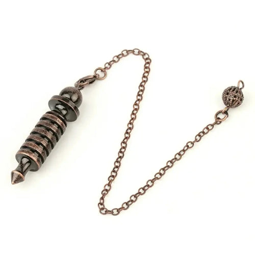 Copper Metal Pendulum for Divination & Energy Work