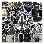 Gothic Witch Sticker Pack - 50 Pieces