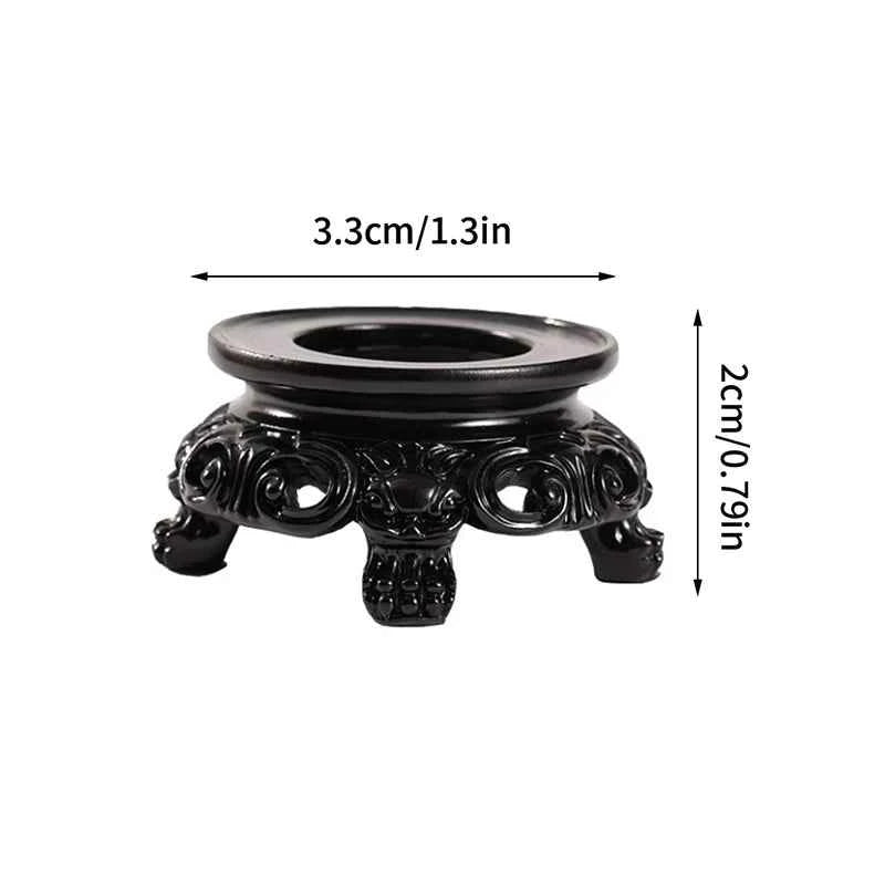 Branch Wood Crystal Ball Display Stand