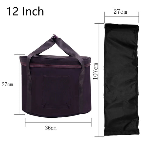 Purple Singing Bowl Carrying Case