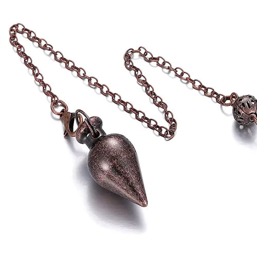 Copper Metal Pendulum for Divination & Energy Work