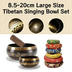 Tibetan-Style Singing Bowl Set – Multiple Sizes