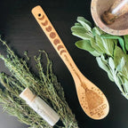 Witchy Yule Wooden Spoon - The Elemental Path