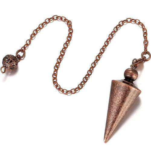 Copper Metal Pendulum for Divination & Energy Work