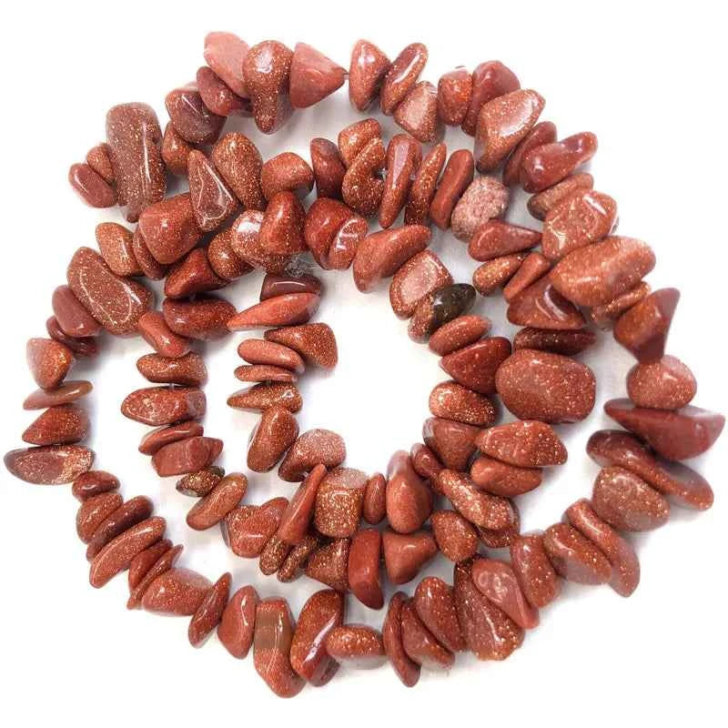 Natural Crystal Chip Bracelet