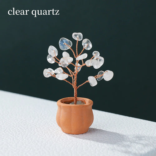 Mini Crystal Money Tree – Choose Your Stone