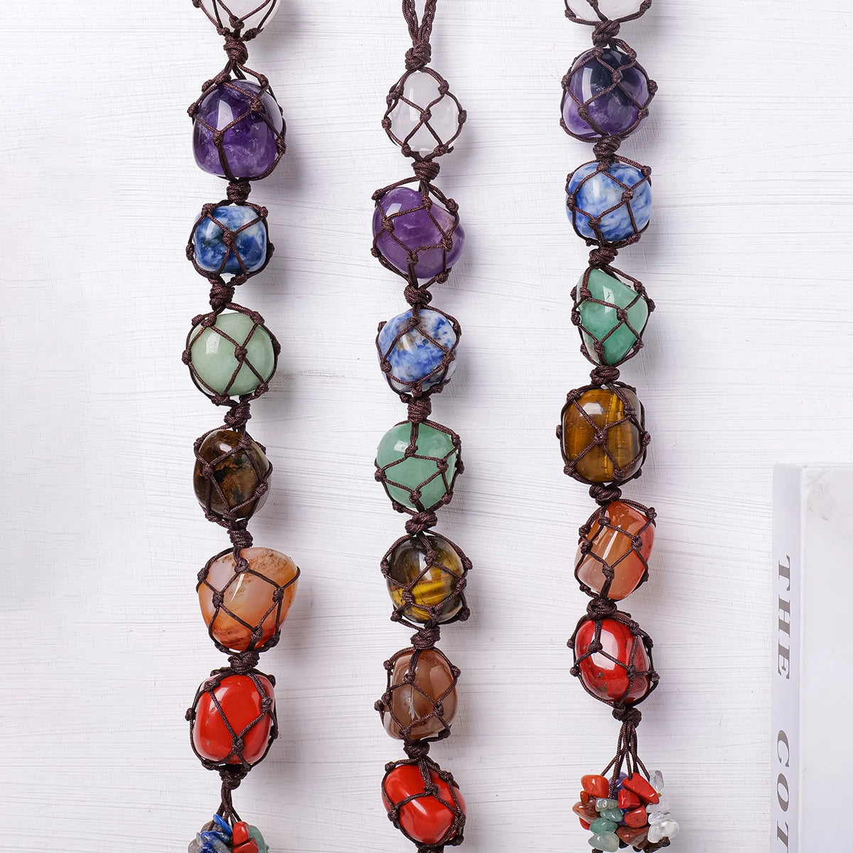 Seven Chakra Crystal Hanging Charm