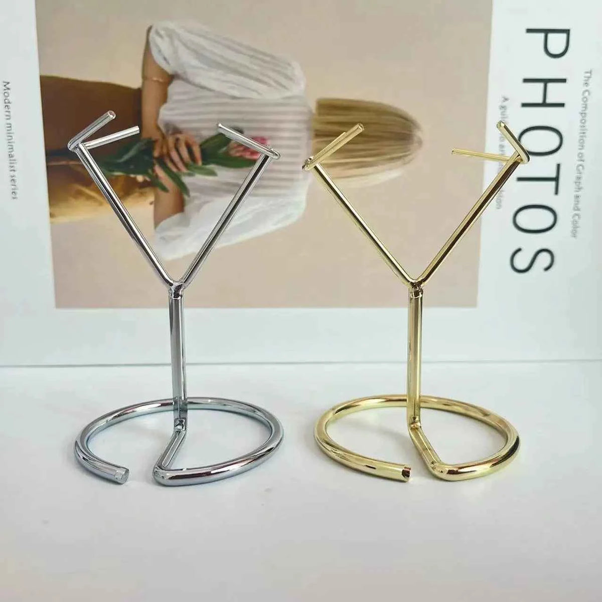 Multipurpose Metal Crystal Display Stand