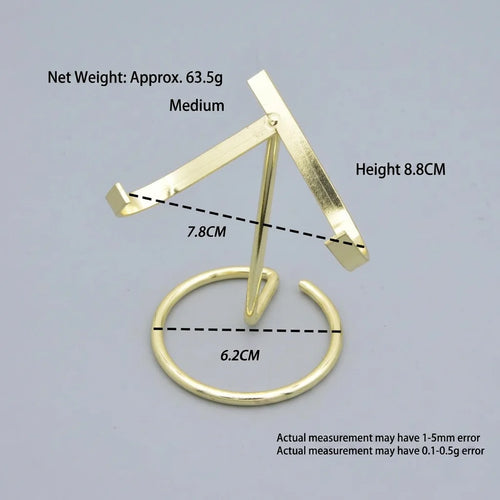 Modern Metal Crystal Display Stand