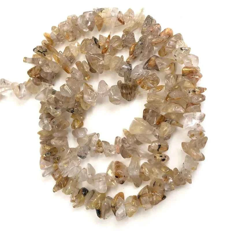 Natural Crystal Chip Bracelet