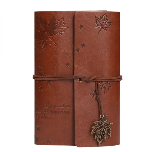 Fallen Leaf Spiral Journal