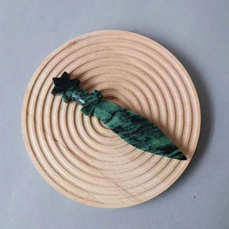 Natural Crystal Dirk Wand – Choose Your Stone