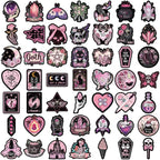 Witchy Moon Sticker Pack – 50 Pieces