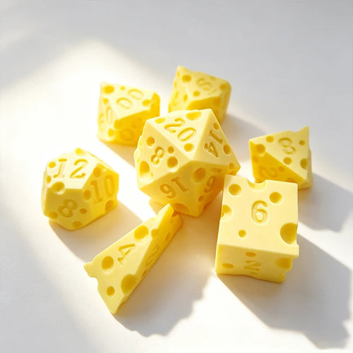 Cheese Dice Set with Storage Box