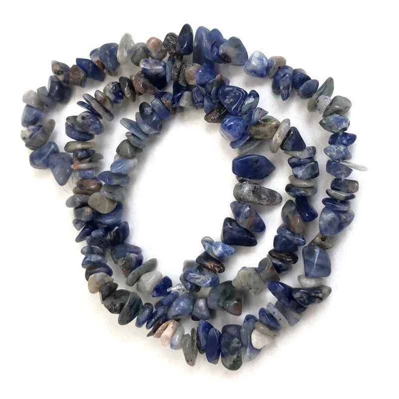 Natural Crystal Chip Bracelet