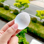 Selenite Palm Stone