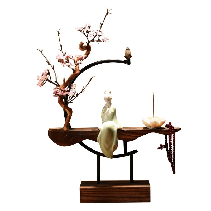 Zen Backflow Incense Burner – product view 2