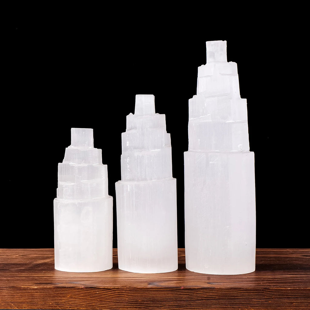 Natural Selenite Tower