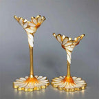 Decorative Metal Crystal Sphere Stand – Floral Styles