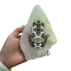 Selenite Fatima Hand Charging Plate