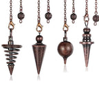 Copper Metal Pendulum for Divination & Energy Work