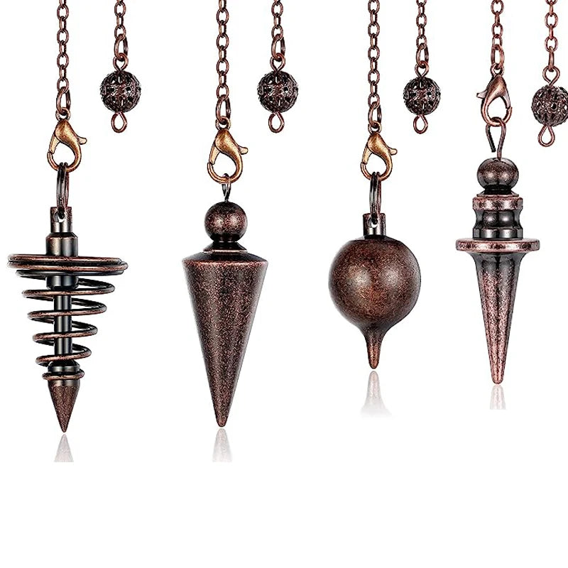 Copper Metal Pendulum for Divination & Energy Work