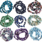 Natural Crystal Chip Bracelet