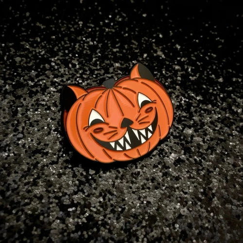 Spooky Halloween Enamel Pins