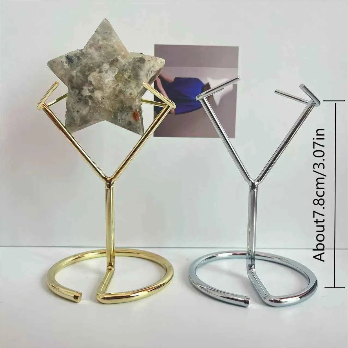 Multipurpose Metal Crystal Display Stand